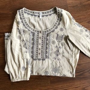 Donating 1/1 Embroidered Tunic